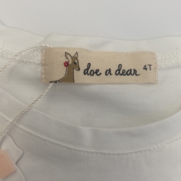 This is a doe a deer short and shirt set size 4t Brand new summer set - Picture 4 of 5